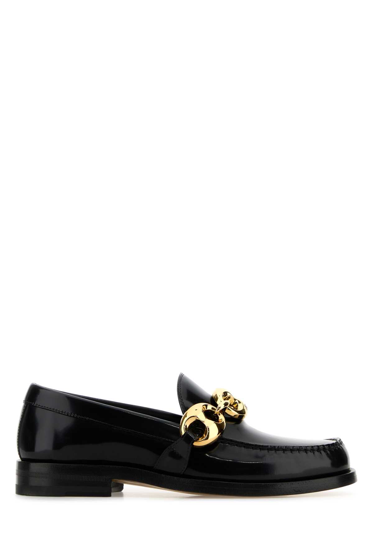 Gucci 黑色皮革乐福鞋