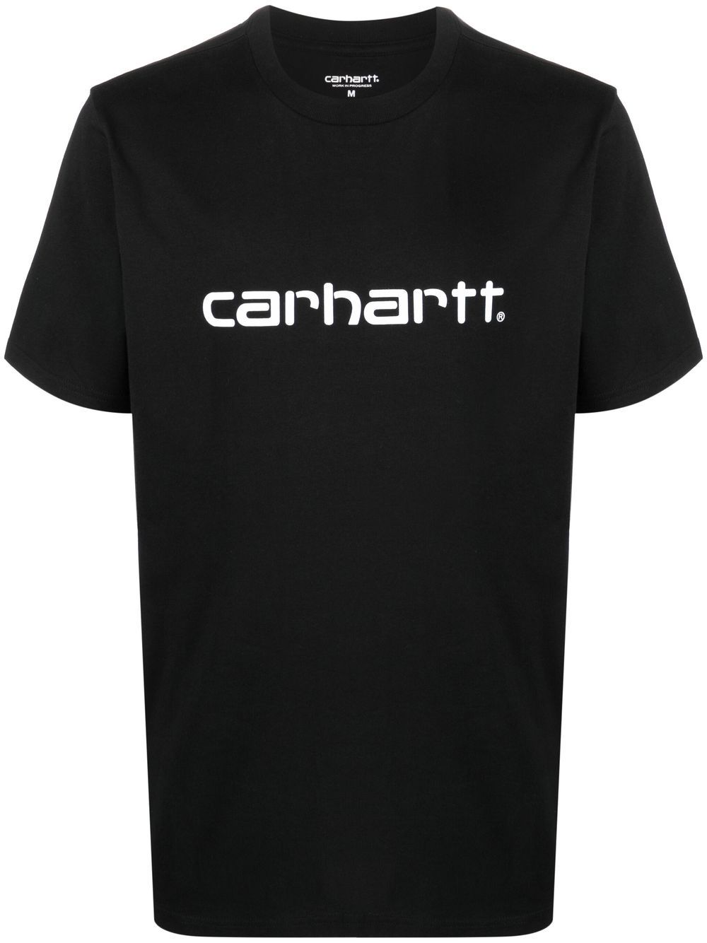 Carhartt WIP logo印花圆领T恤 - 黑色