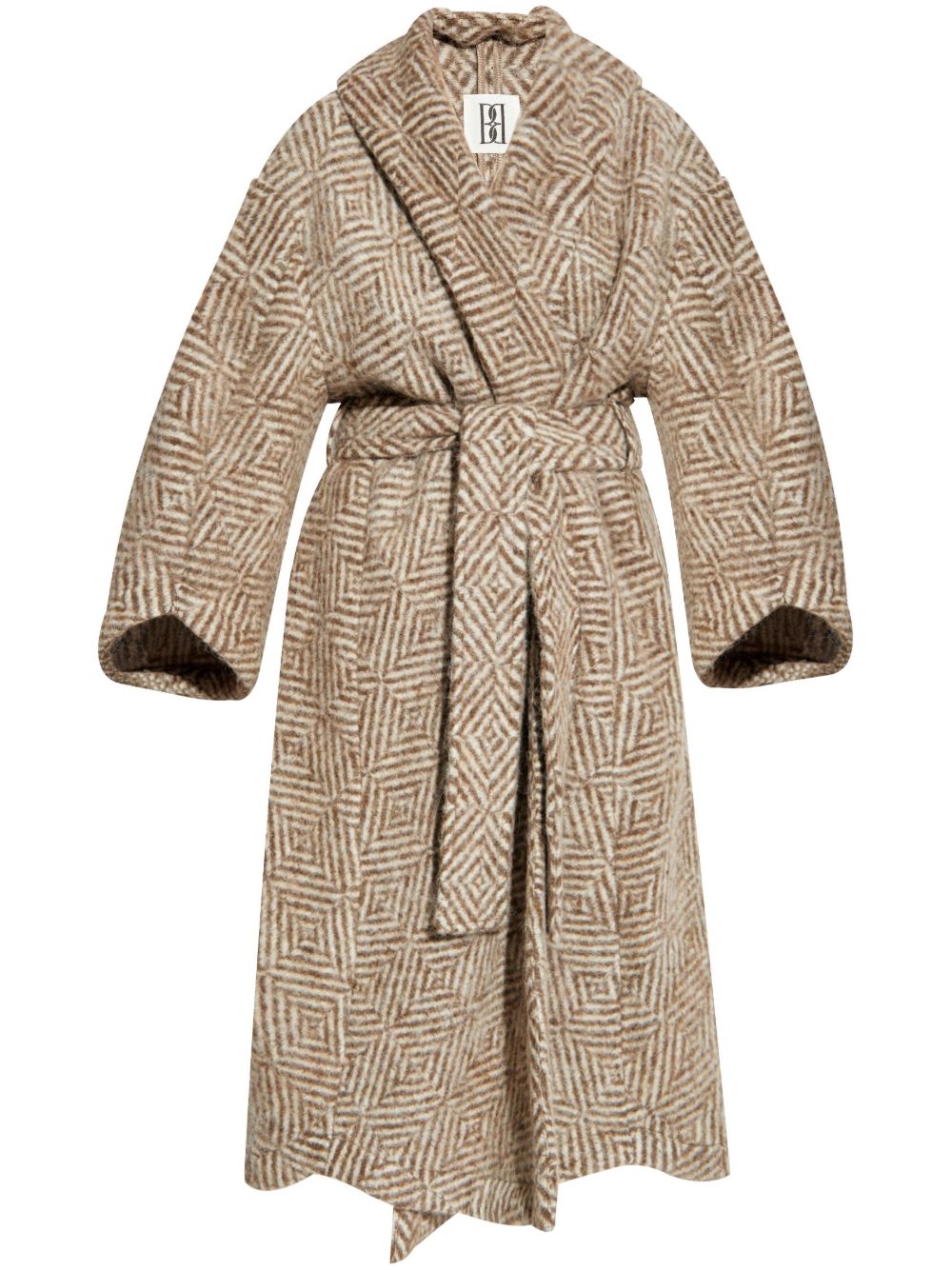 By Malene Birger Mangia 单排扣外套 - 褐色