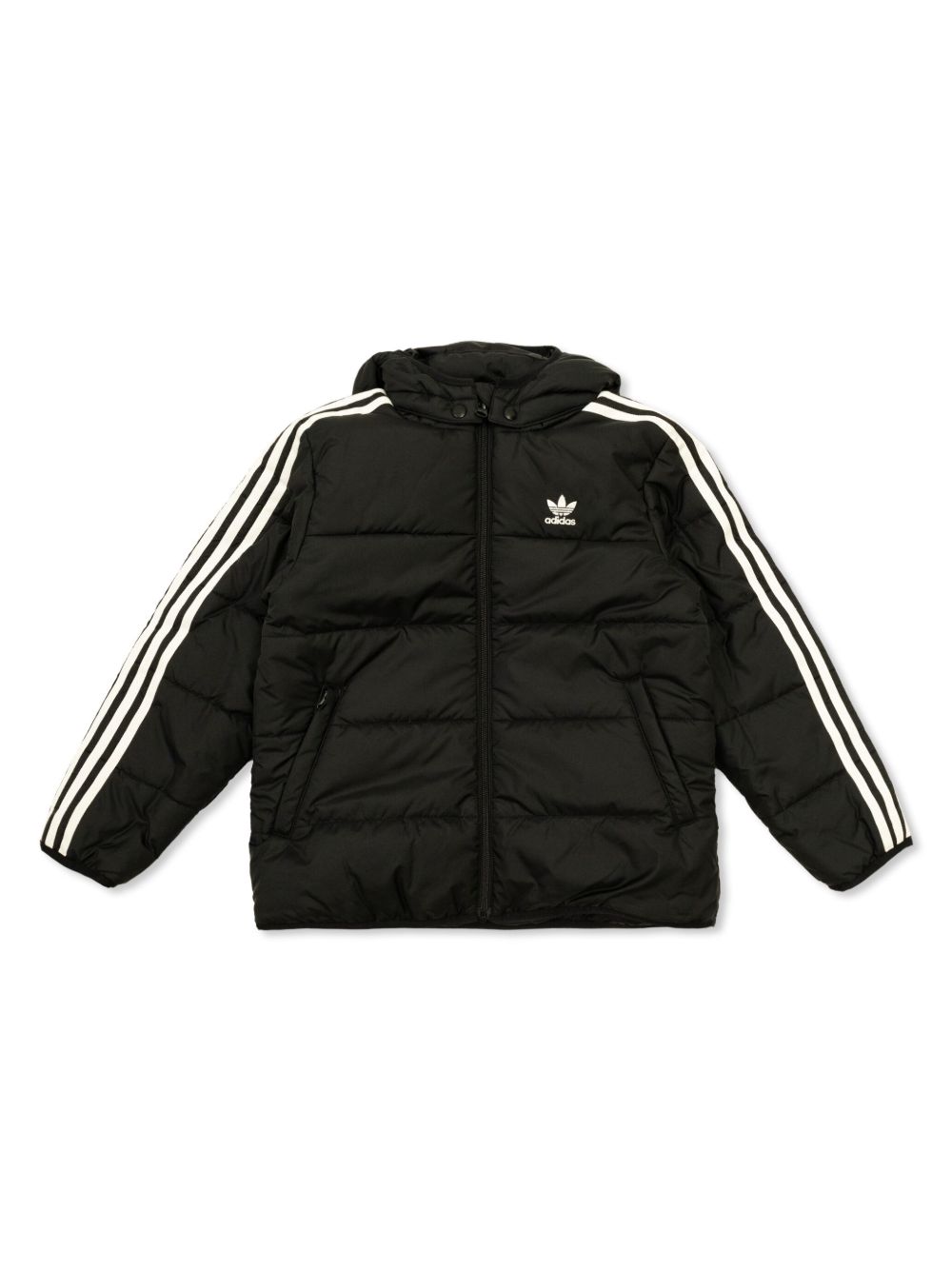 adidas Kids Adicolor 填充夹克 - 黑色