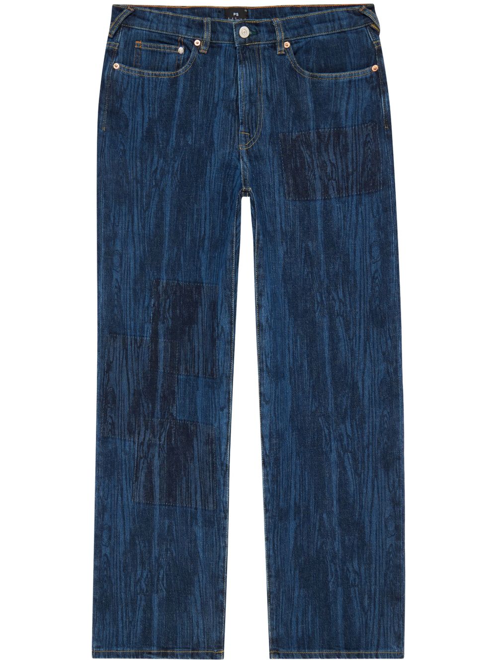 PS Paul Smith Woodglitch 牛仔裤 - 蓝色