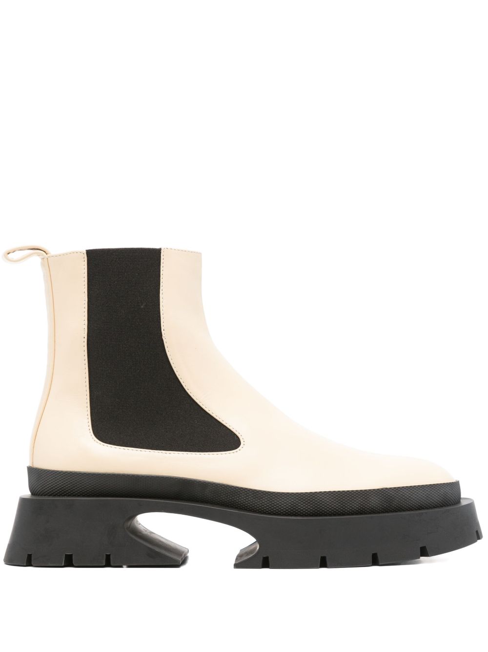 Jil Sander Pre-Owned 厚底切尔西靴 - 中性色