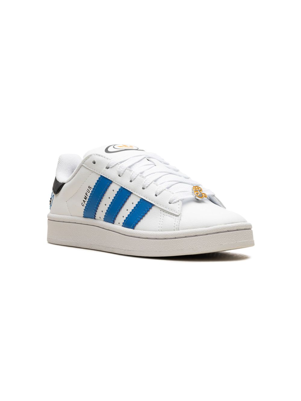 adidas Kids x James Jarvis Campus 00s J Abstract Trefoil 运动鞋 - 白色