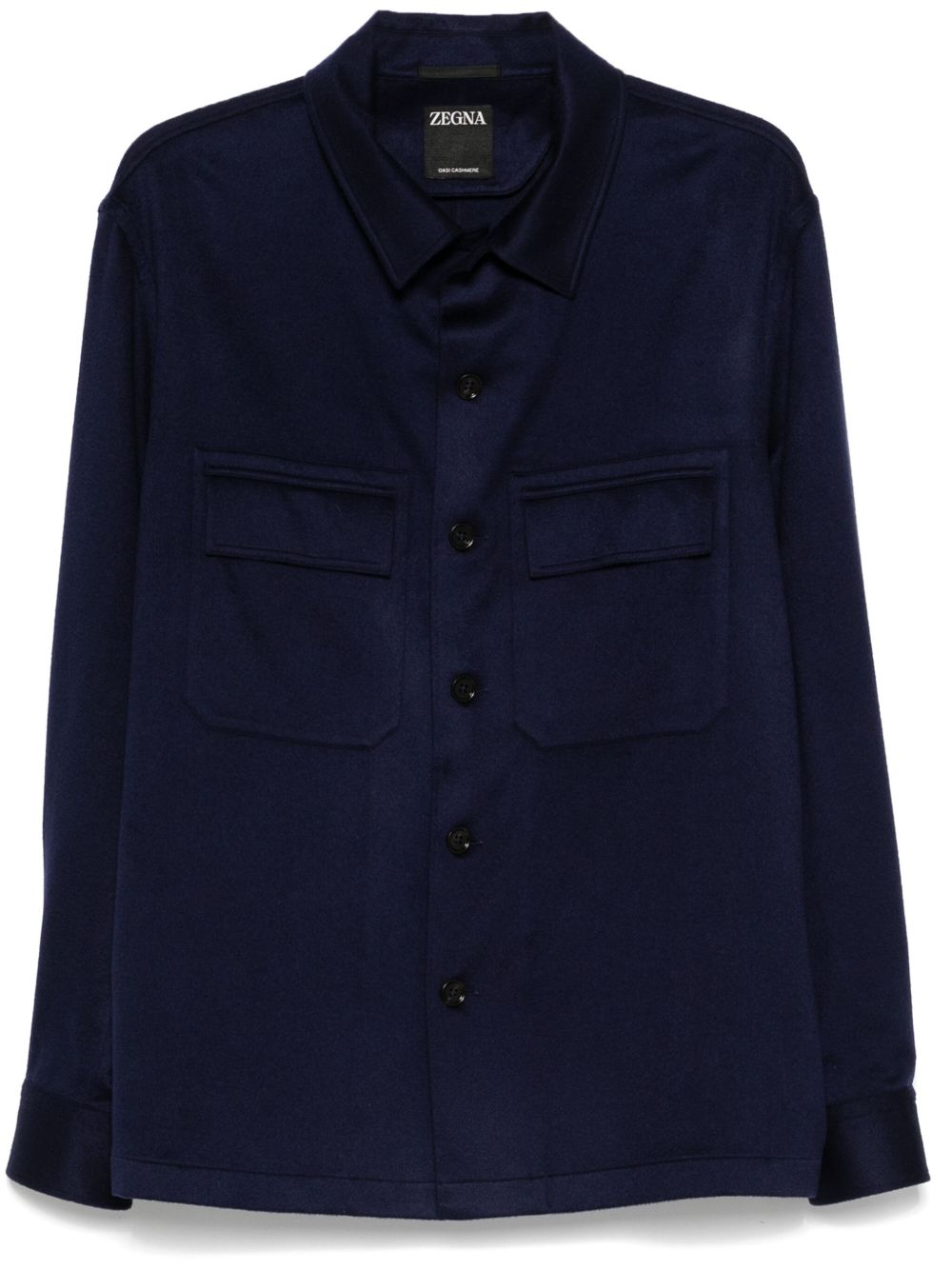 Zegna Alba 衬衫 - 蓝色
