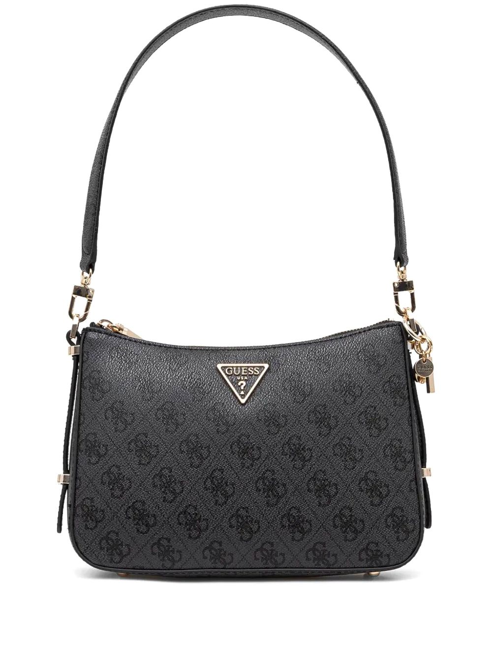 GUESS USA Noelle 4G 单肩包 - 黑色
