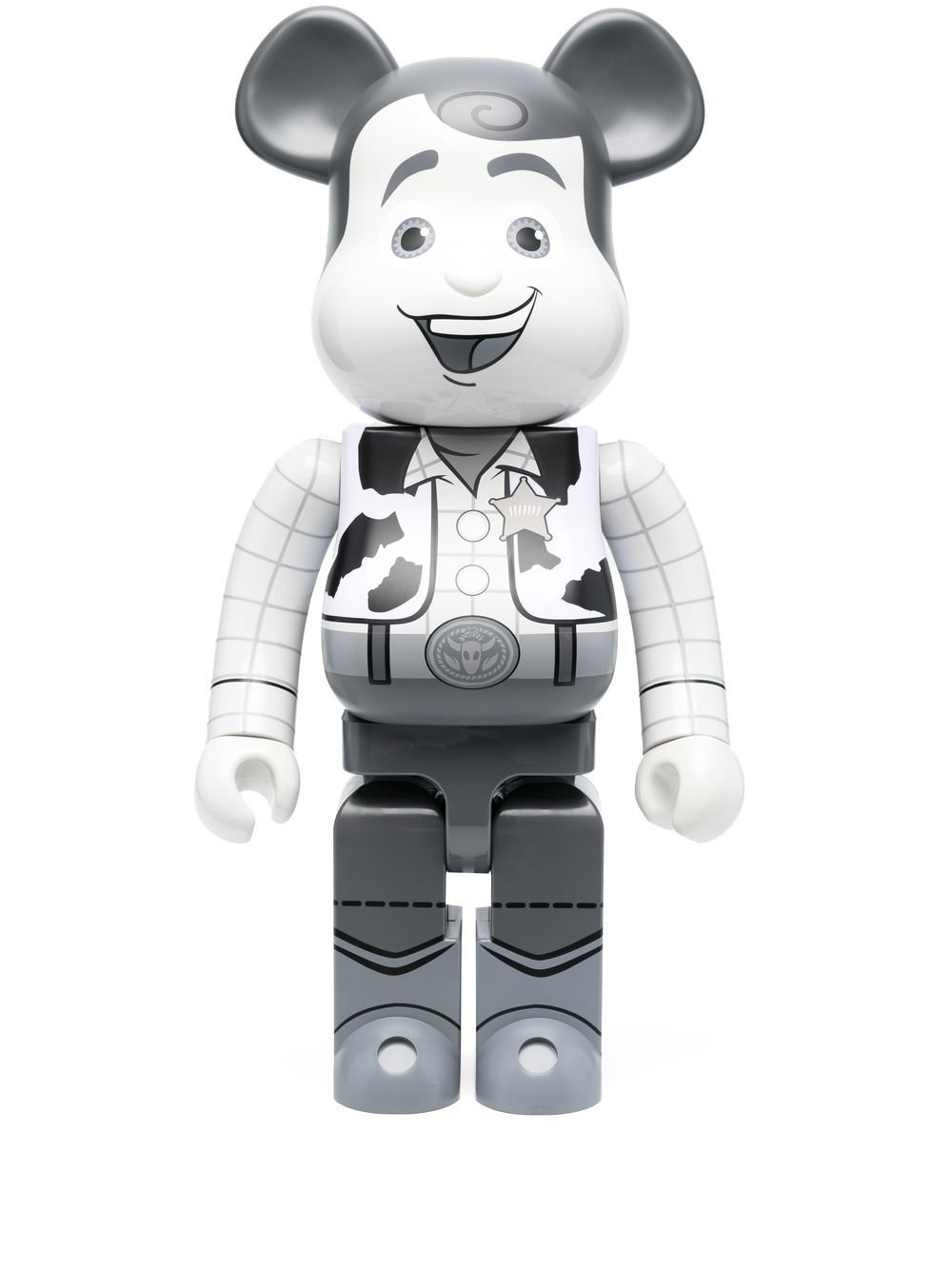 MEDICOM TOY Woody BE@RBRICK 模型玩具 - 灰色