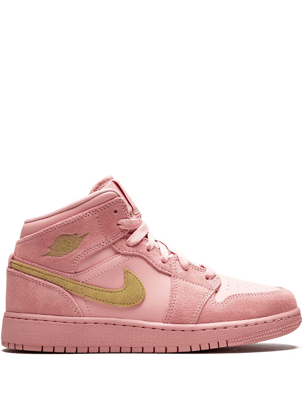 Jordan Kids Air Jordan 1 Mid运动鞋 - 粉色
