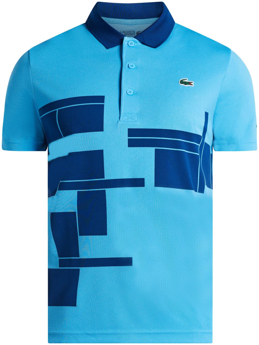 Lacoste x Novak Djokovic polo衫 - 蓝色