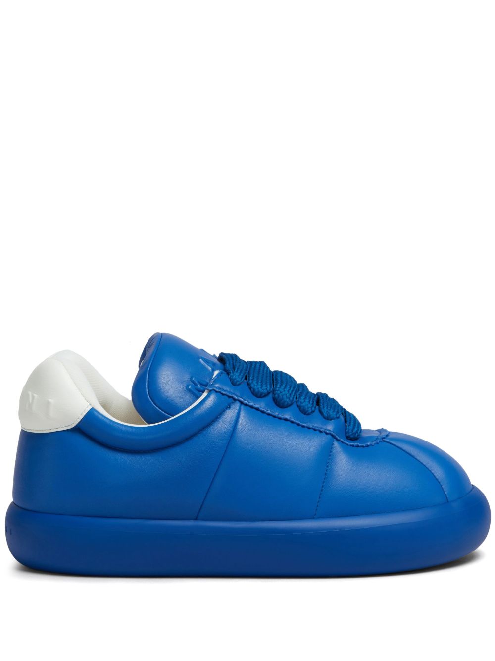 Marni BigFoot 2.0 填充皮质运动鞋 - 蓝色