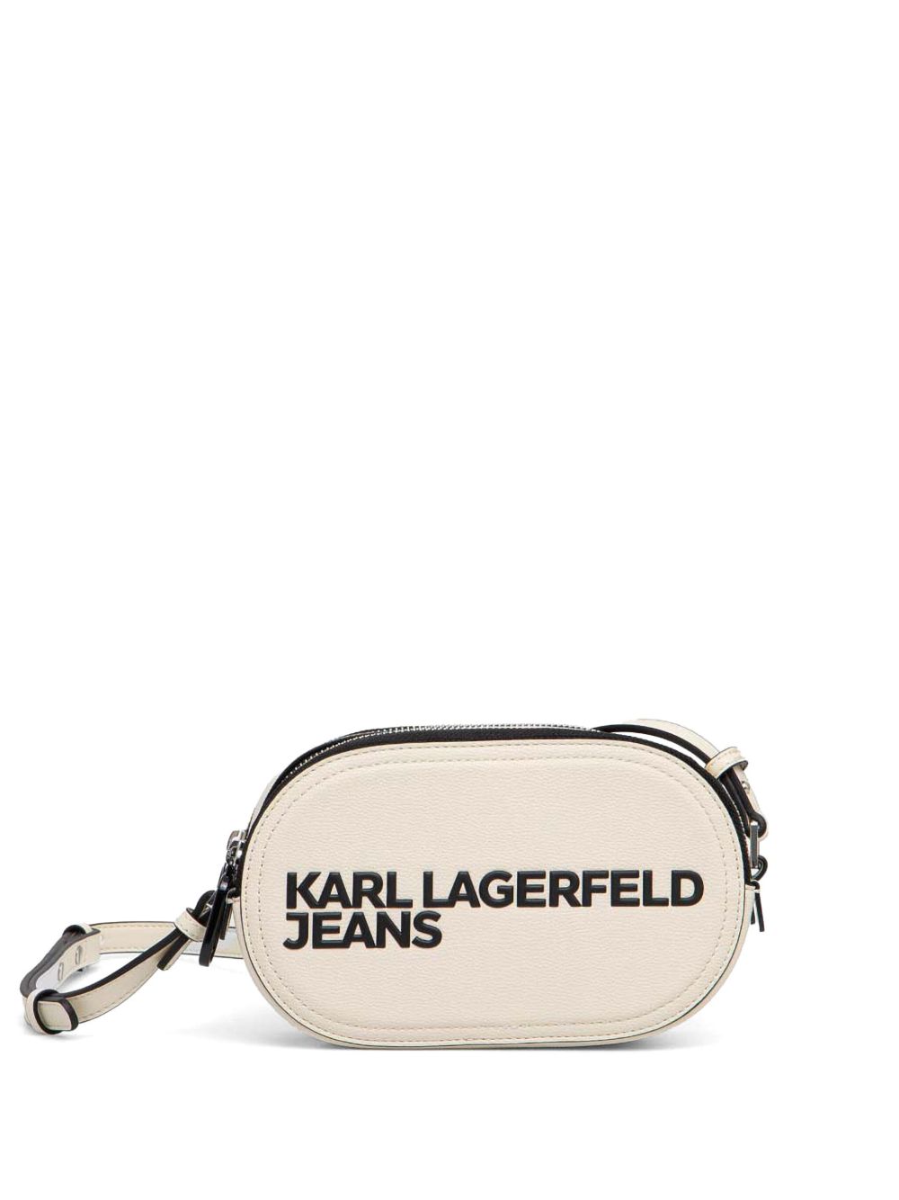 Karl Lagerfeld Jeans logo印花斜挎包 - 中性色