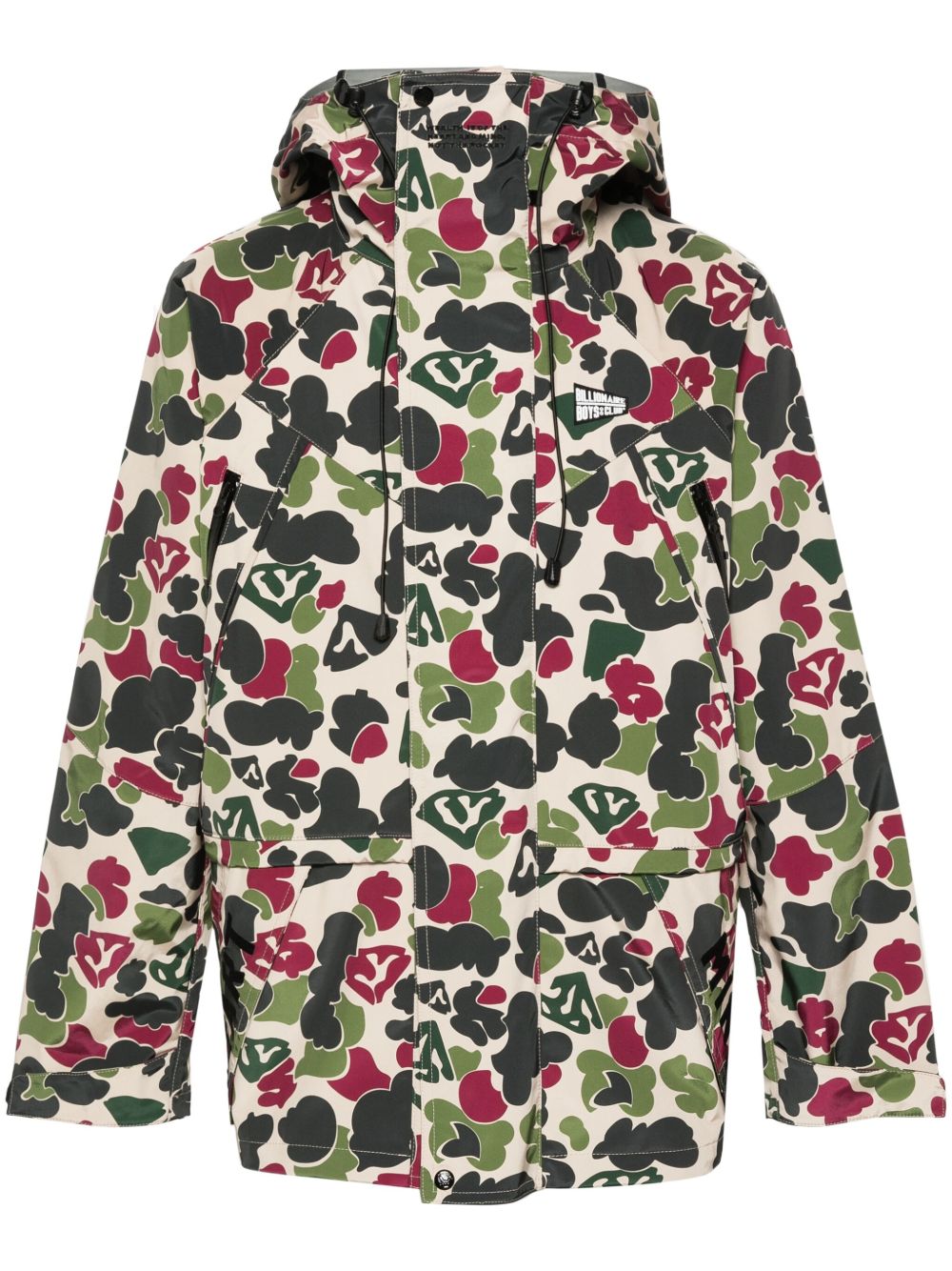 Billionaire Boys Club logo贴花连帽夹克 - 绿色