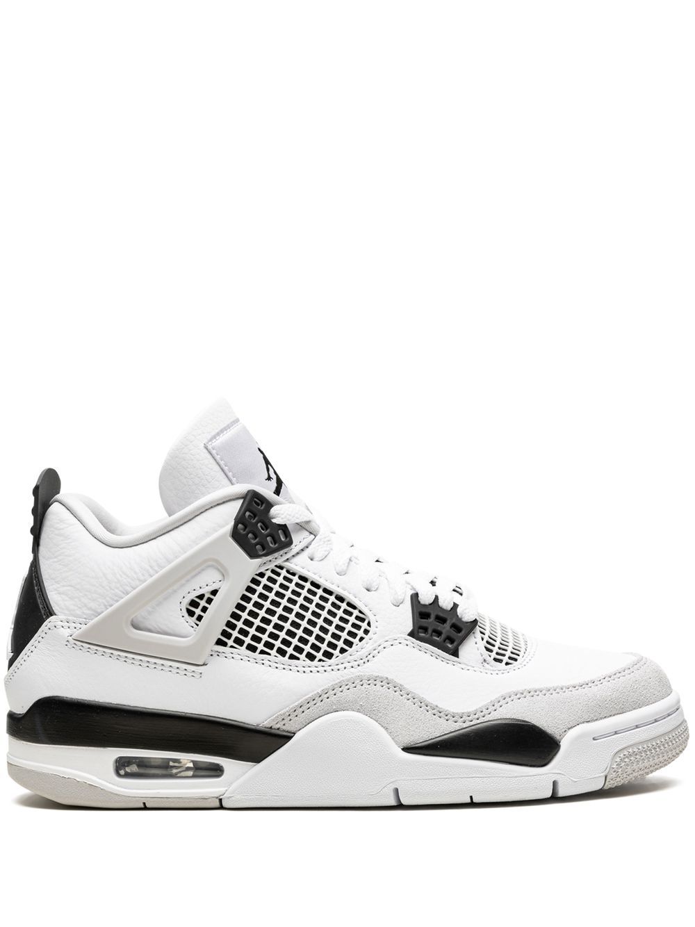 Jordan Air Jordan 4 Retro Military Black 运动鞋 - 白色