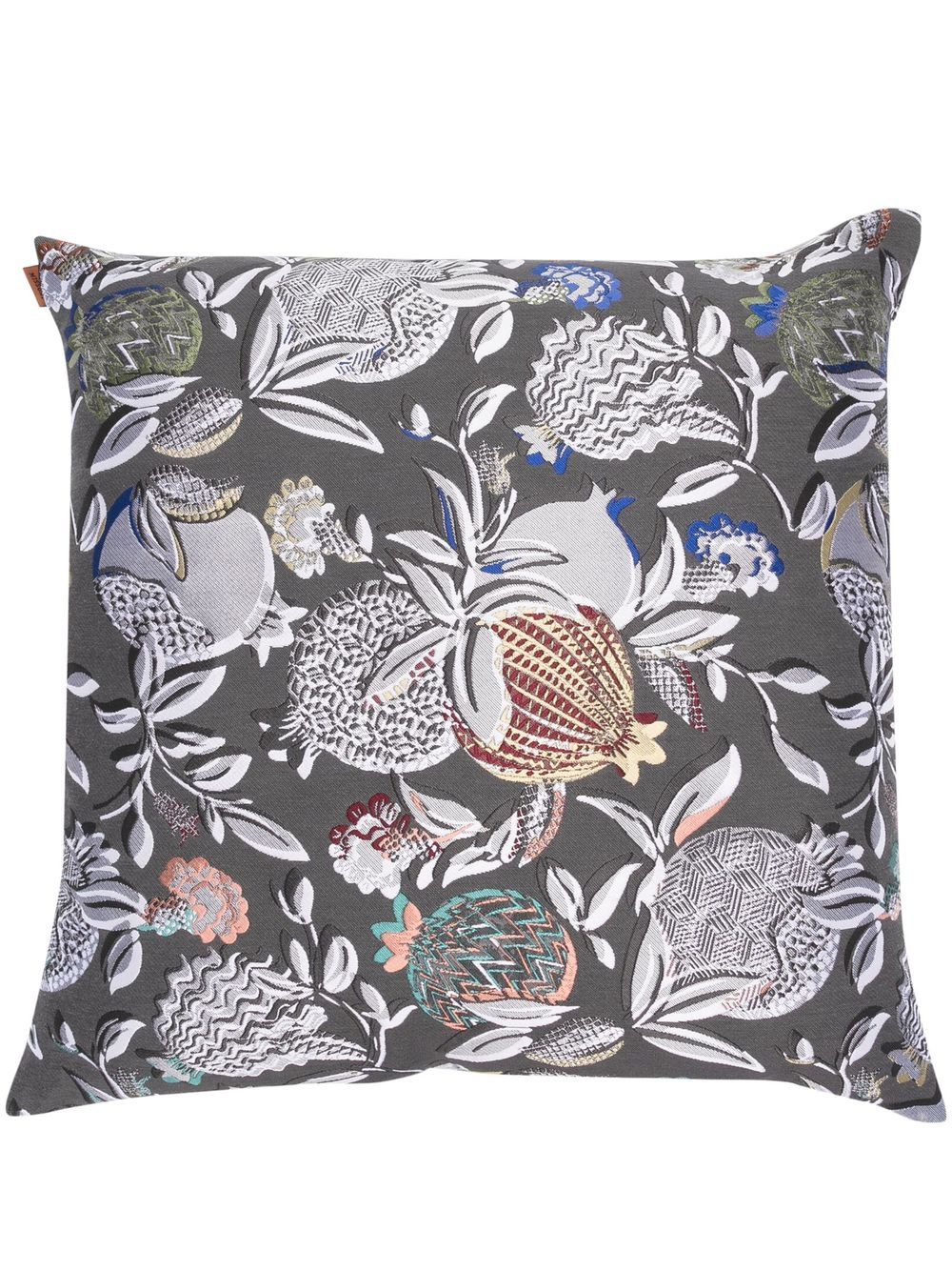 Missoni Home Bekasi 花卉提花抱枕 - 灰色