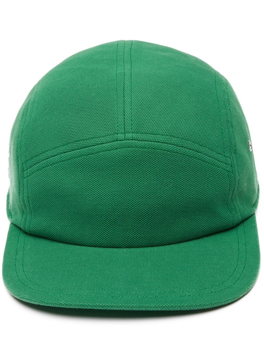 Lacoste 标贴棉棒球帽 - 绿色