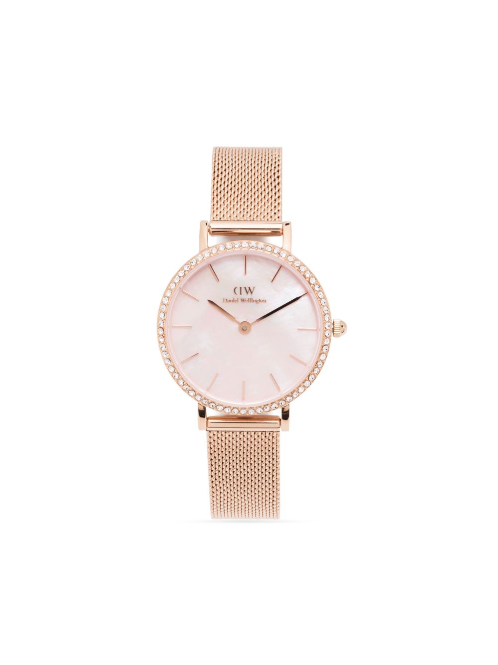 Daniel Wellington Petite Lumine 28毫米腕表 - 粉色