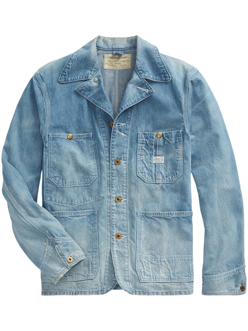 Ralph Lauren RRL 牛仔衬衫式夹克 - 蓝色