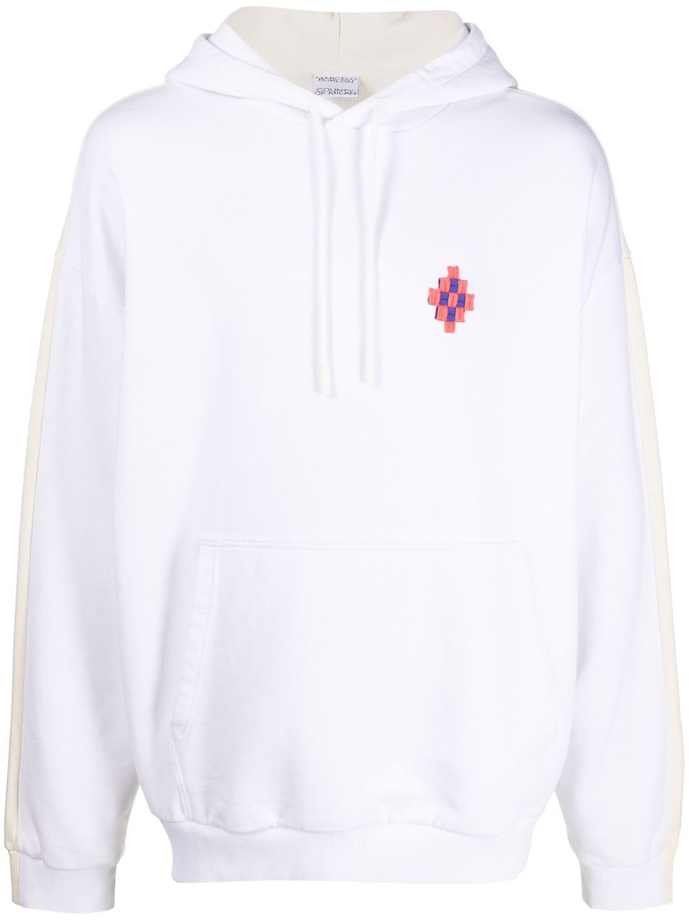 Marcelo Burlon County of Milan Cross logo连帽衫 - 白色