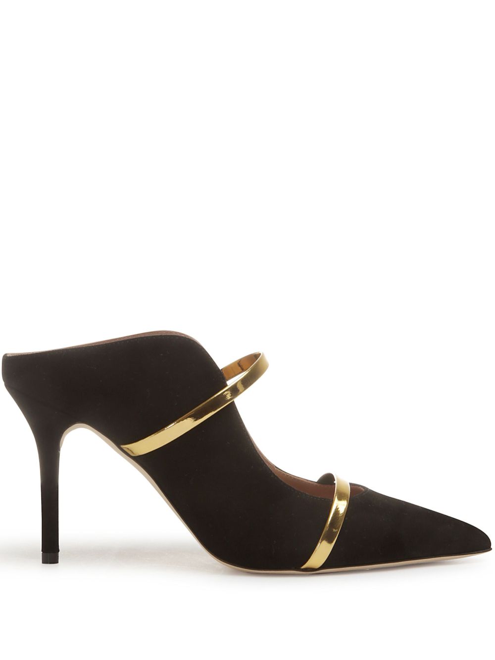 Malone Souliers Maureen 穆勒鞋（8.5厘米） - 黑色