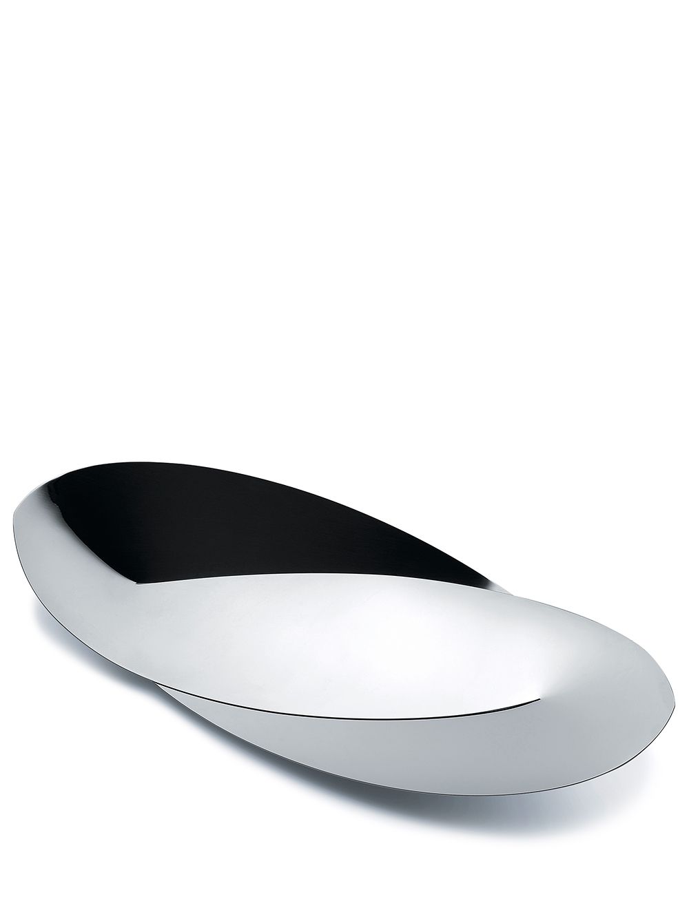 Alessi Octave 面包篮碗 - 银色