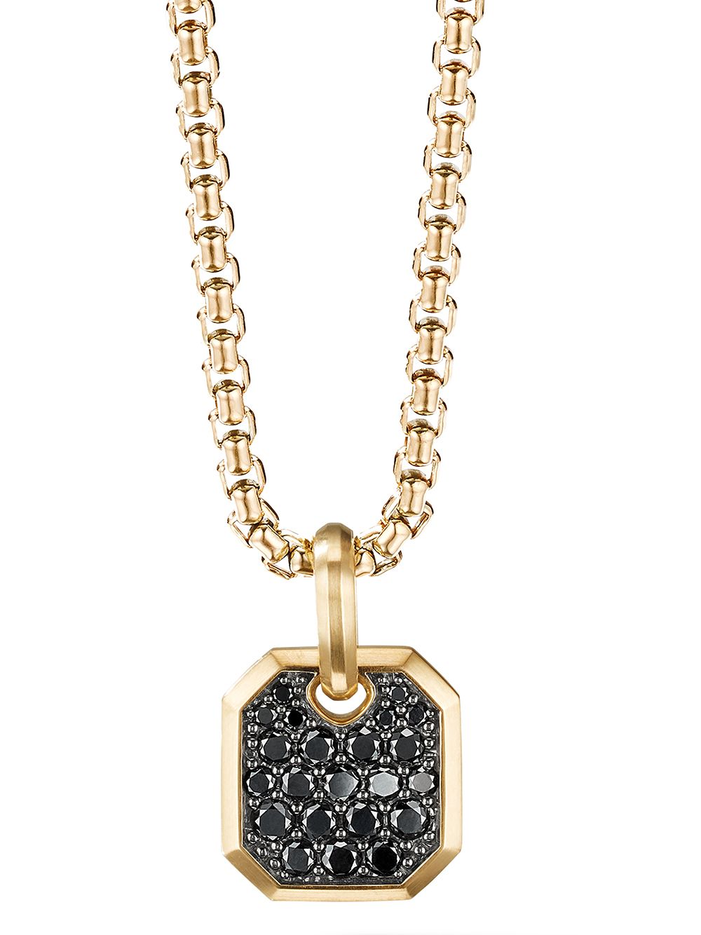 David Yurman Roman 18K黄金吊饰 - 金色