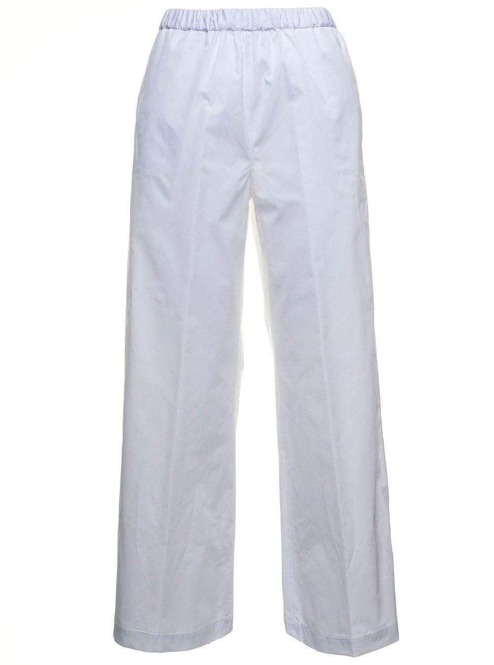Aspesi White Trousers