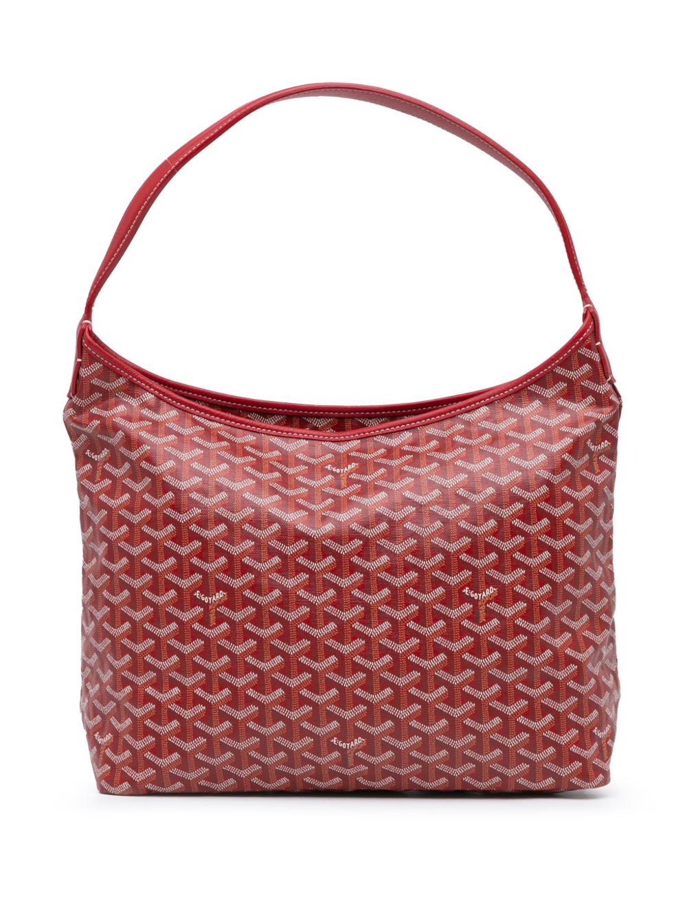 Goyard Pre-Owned Goyardine Bohème 单肩包（2024年典藏款） - 红色