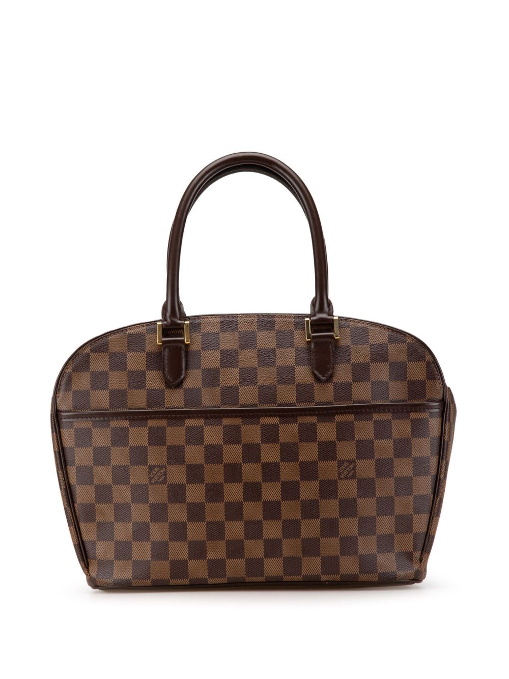 Louis Vuitton Pre-Owned Damier Ebene Sarria Horizontal 手提包（2004年典藏款） - 褐色