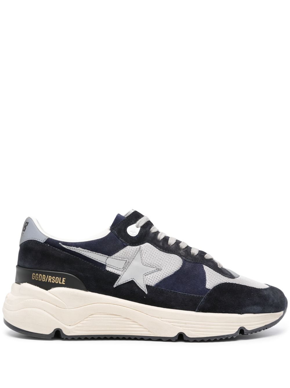 Golden Goose Running Sole拼接运动鞋 - 蓝色