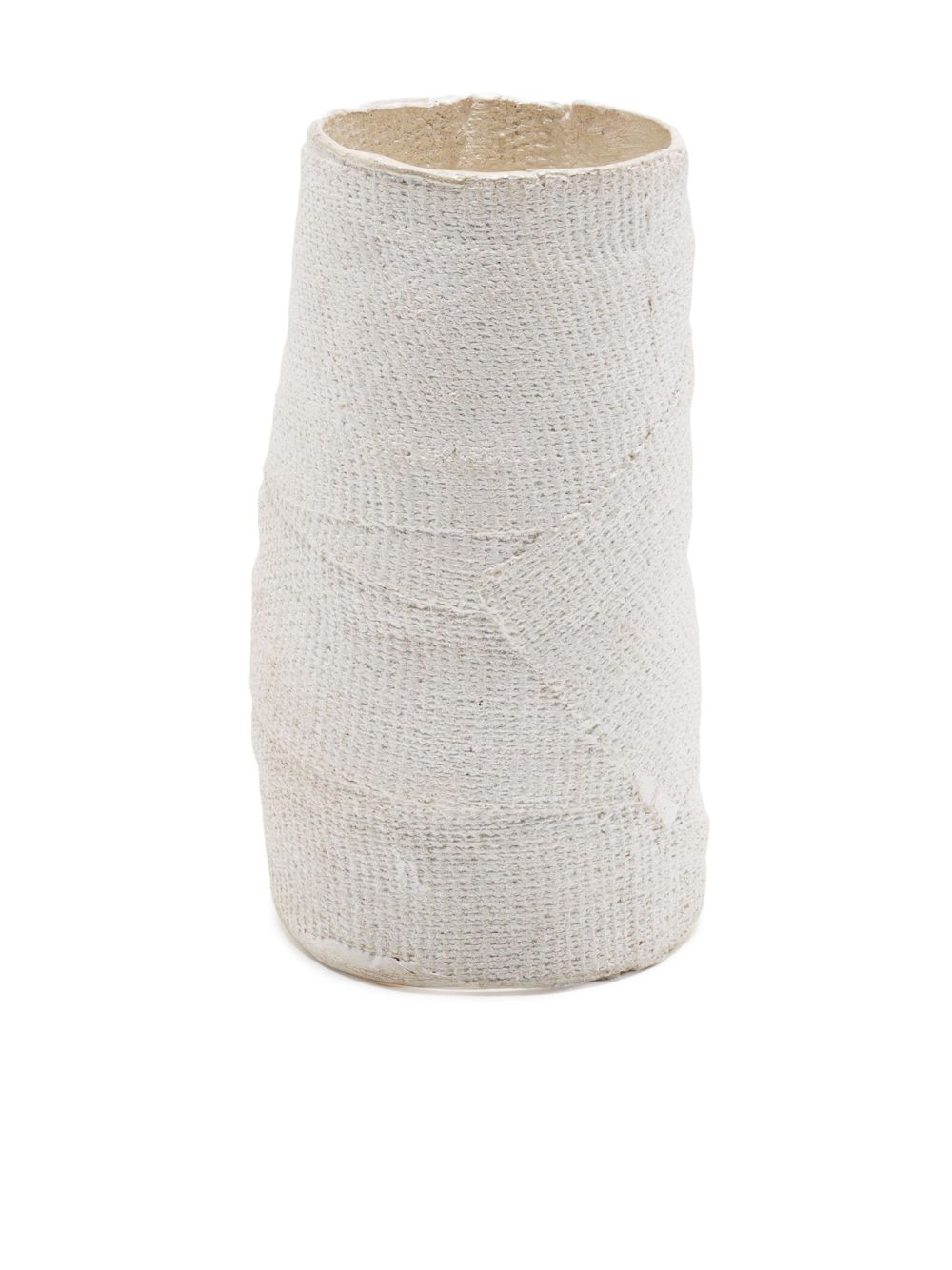 Detaj Bandage 宽版戒指 - 白色