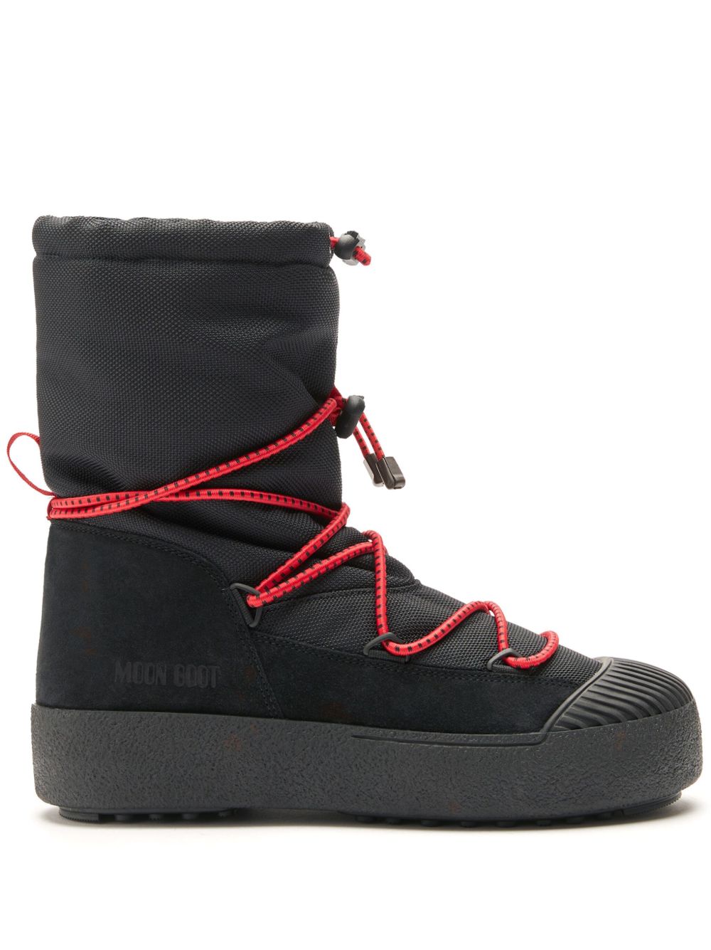 Moon Boot MTrack Polar 系带雪靴 - 黑色