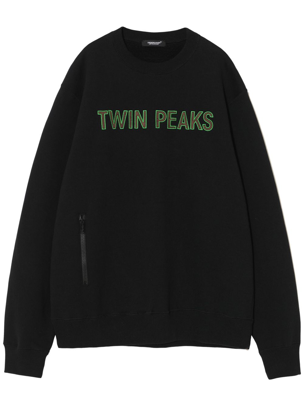 Undercover Twin Peaks 刺绣卫衣 - 黑色