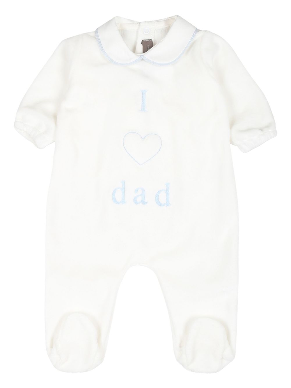 Little Bear I Love Dad 连体衣 - 白色
