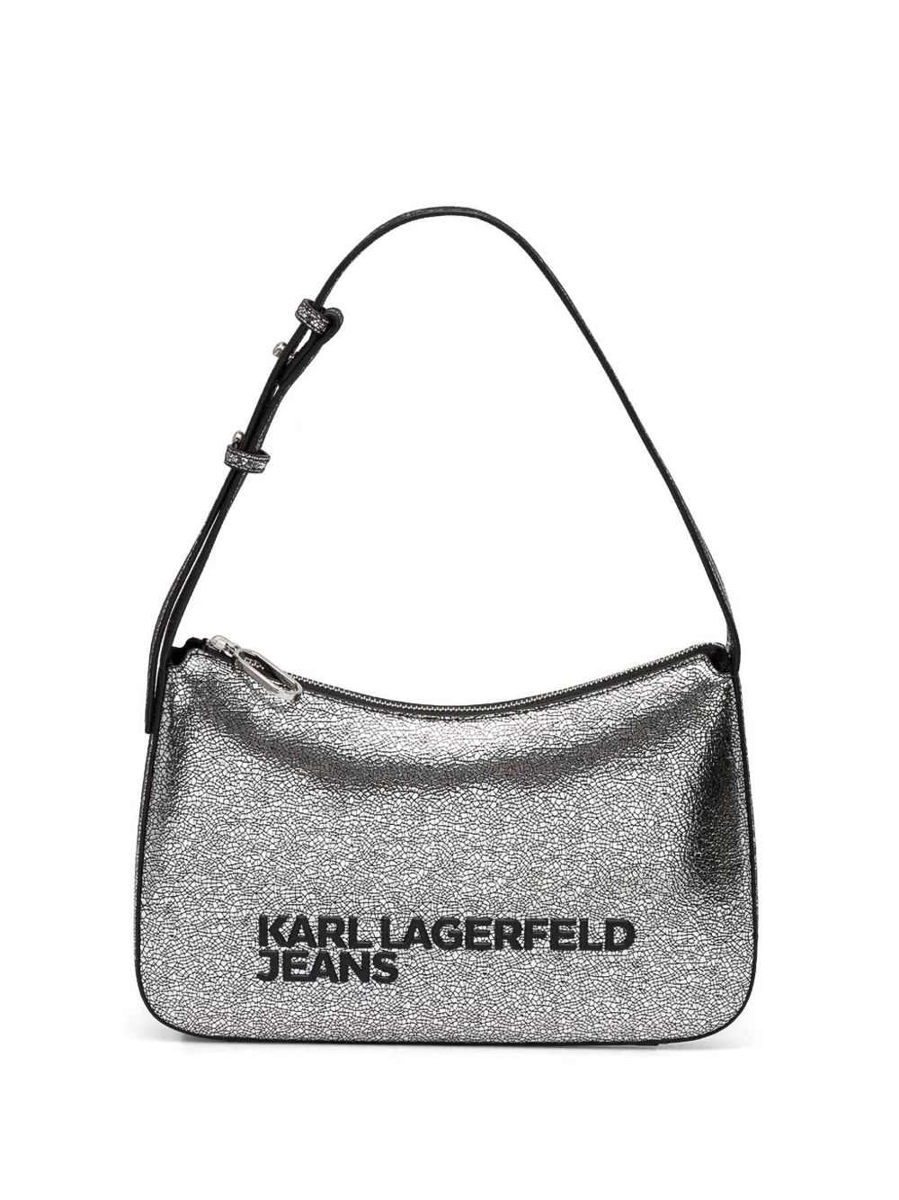 Karl Lagerfeld Jeans KLJ Logo 单肩包 - 银色