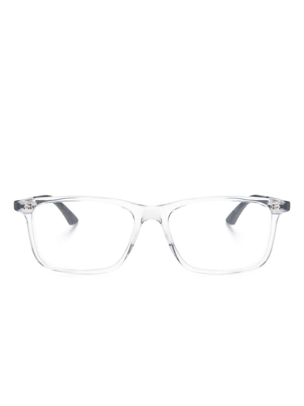 Montblanc 长方框太阳眼镜 - 中性色