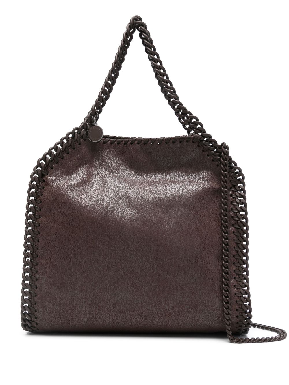 Stella McCartney Falabella 迷你托特包 - 褐色