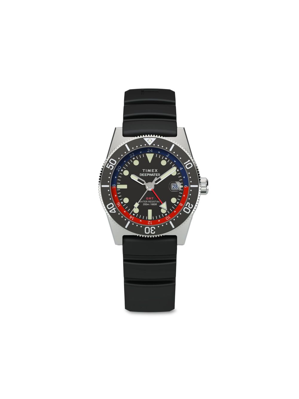 TIMEX Deepwater Reef 200 41毫米腕表 - 黑色
