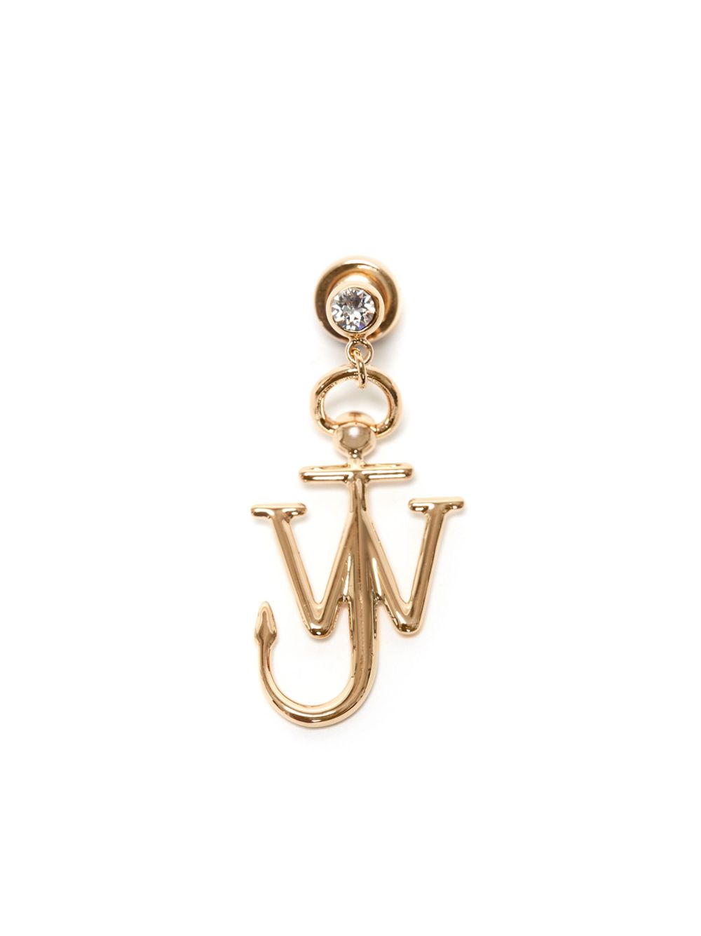 JW Anderson Anchor 吊饰单只耳环 - 金色