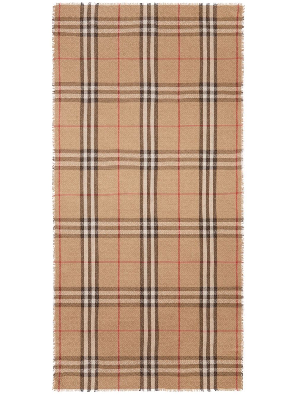 Burberry 博柏利 Vintage Check 密织围巾 - 中性色