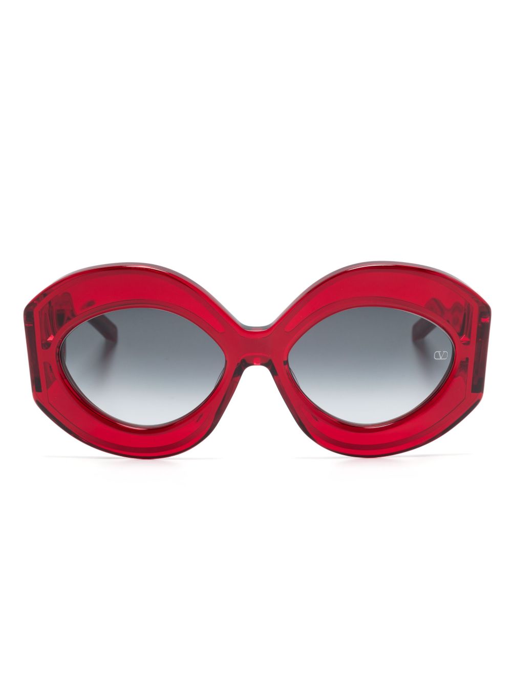 VALENTINO GARAVANI EYEWEAR Soul II 太阳眼镜 - 红色