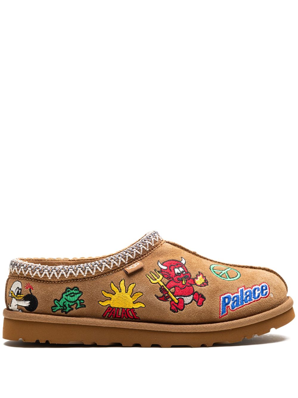 UGG x Palace Tasman Chestnut 拖鞋 - 褐色