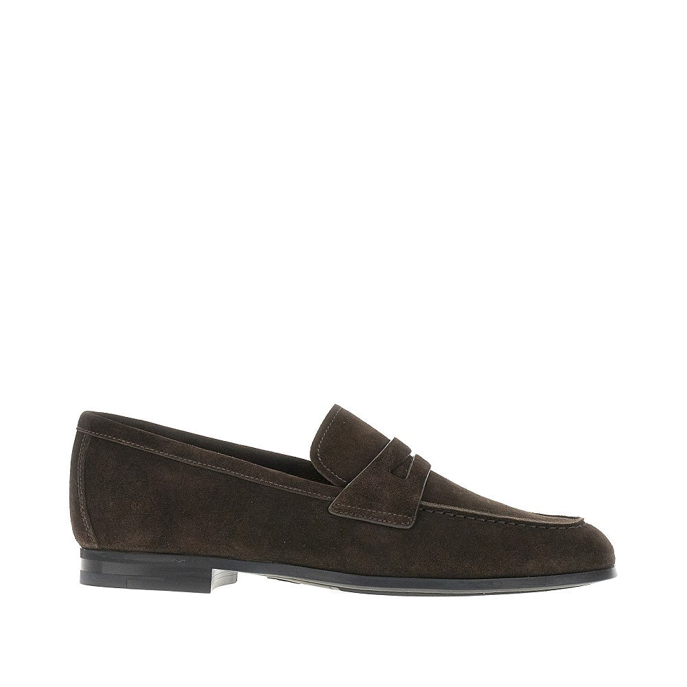 CHURCH 'Milton' suede leather loafers Man
