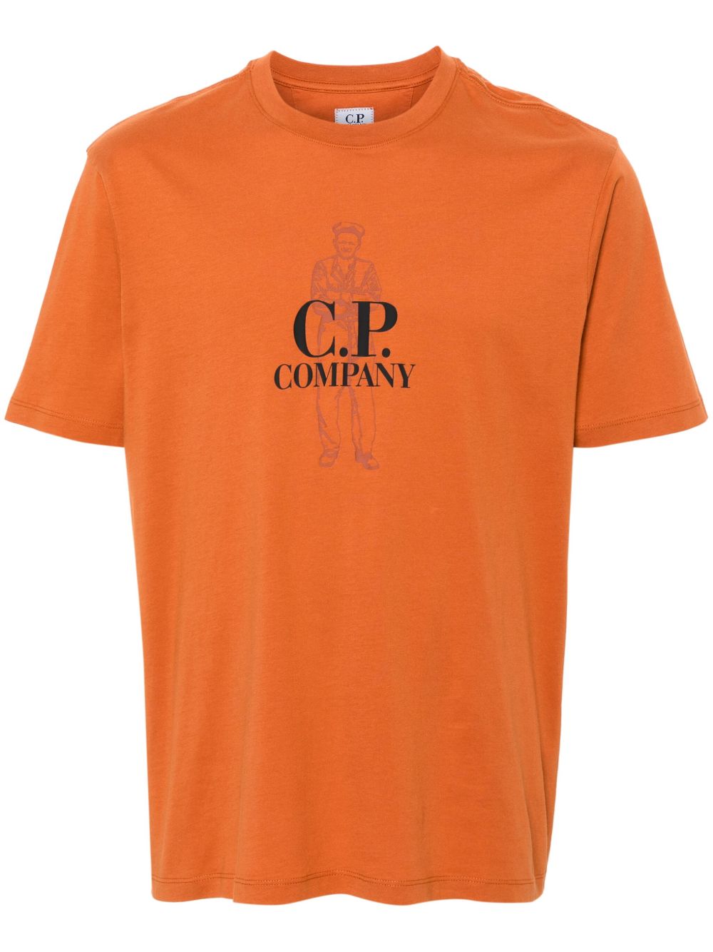 C.P. Company British Sailor T恤 - 橘色