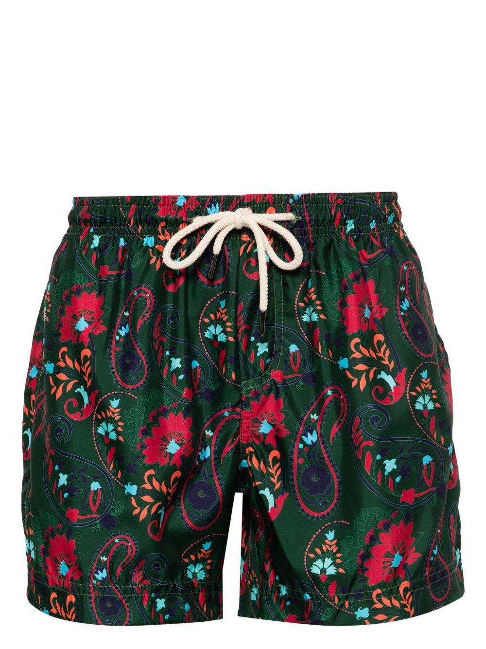 PENINSULA SWIMWEAR Casablanca 佩斯理印花泳裤 - 绿色