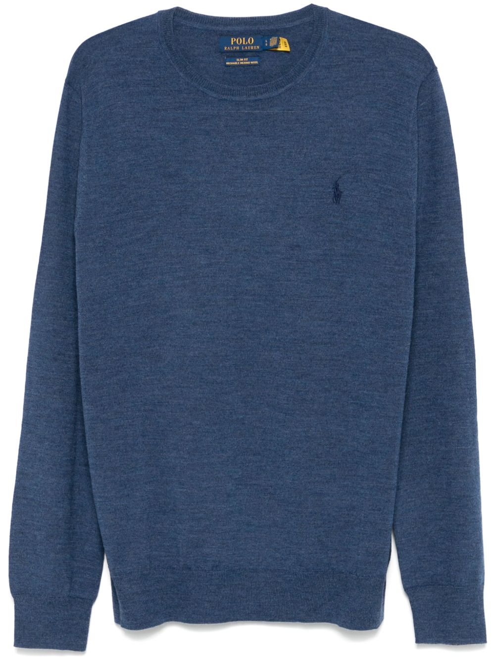 Polo Ralph Lauren Polo Pony 刺绣毛衣 - 蓝色