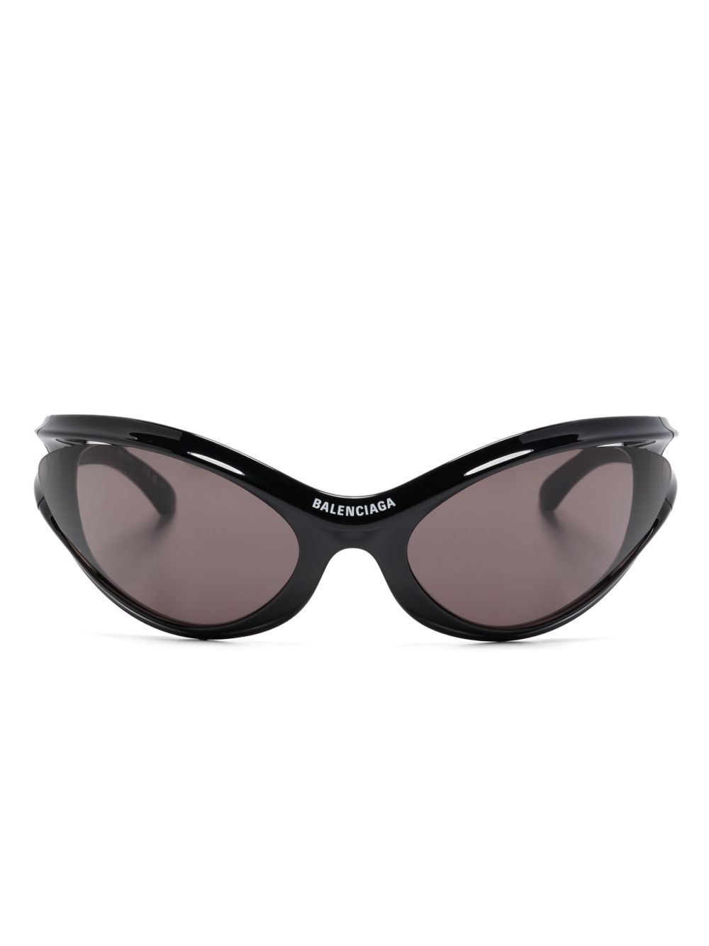 Balenciaga Eyewear Dynamo 太阳眼镜 - 黑色