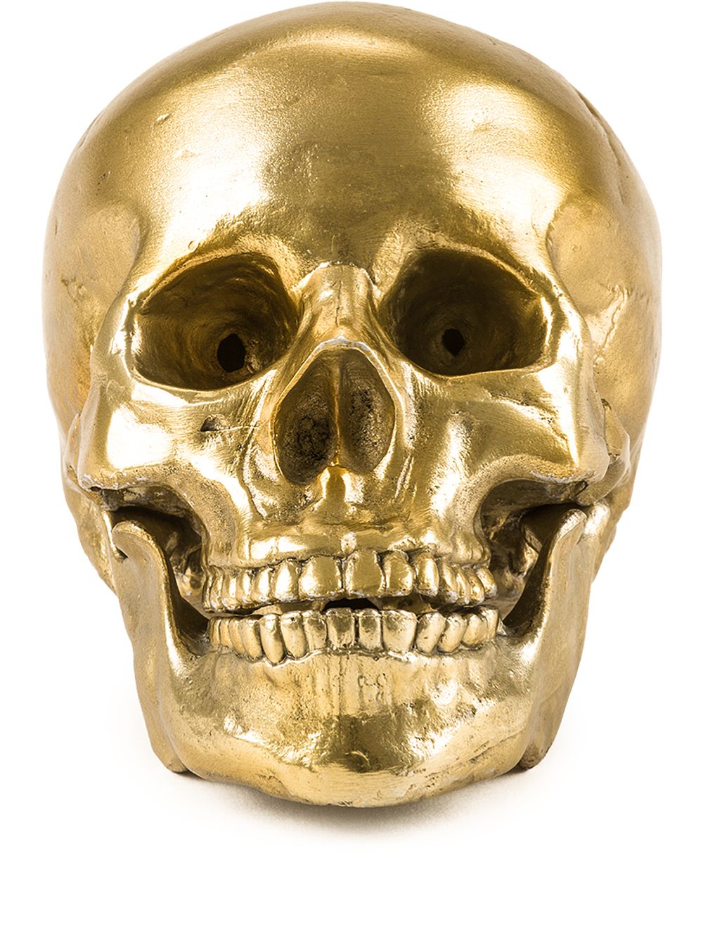 Seletti Wunderkrammer Skull 装饰品 - 金色