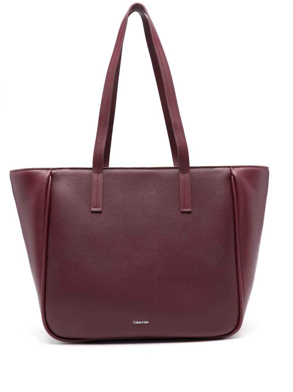 Calvin Klein Refine 中号手提包 - 红色