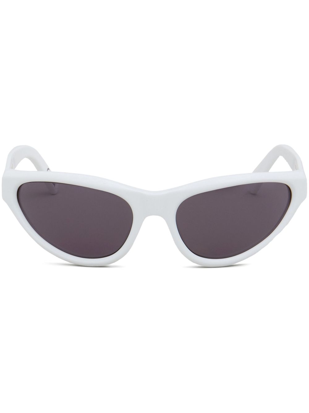 Marni Eyewear Mavericks 猫眼框太阳眼镜 - 白色