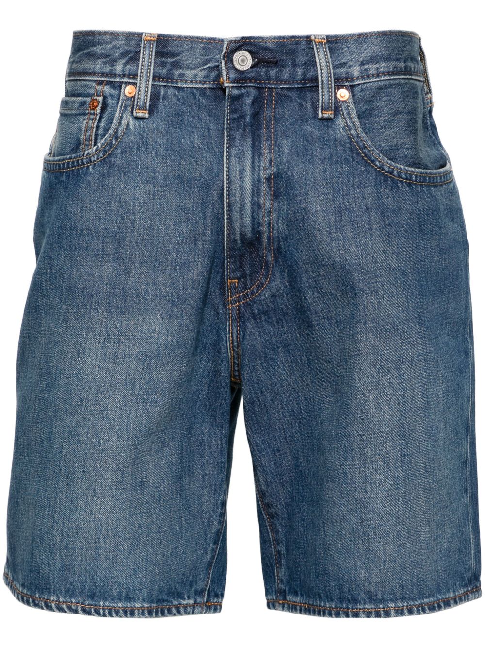 Levi's 468™ 中腰牛仔短裤 - 蓝色