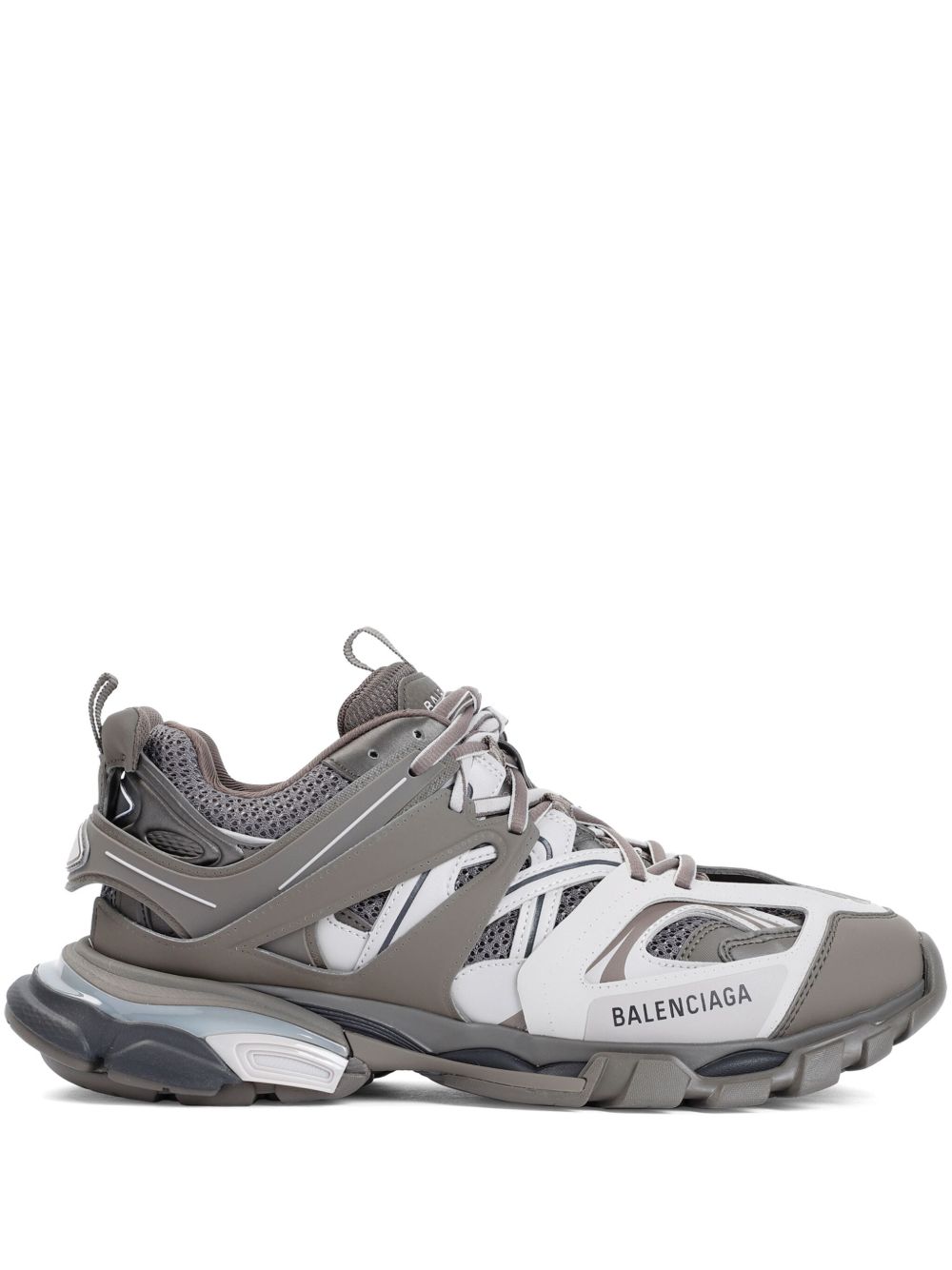 Balenciaga Track 褪色效果运动鞋 - 褐色